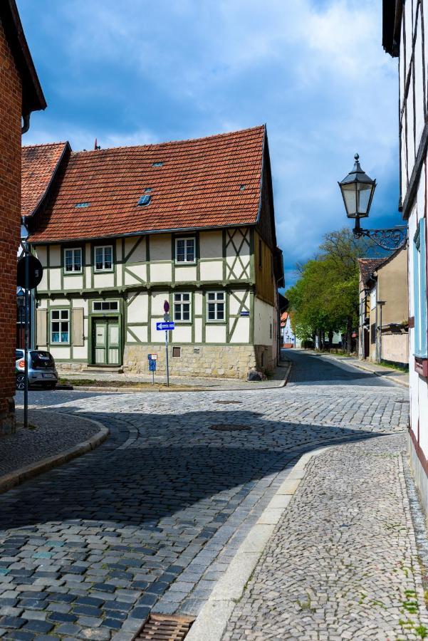 Ackerbuergerhof Ballstrasse 18 Quedlinburg Buitenkant foto