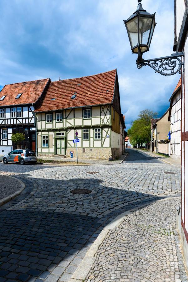 Ackerbuergerhof Ballstrasse 18 Quedlinburg Buitenkant foto