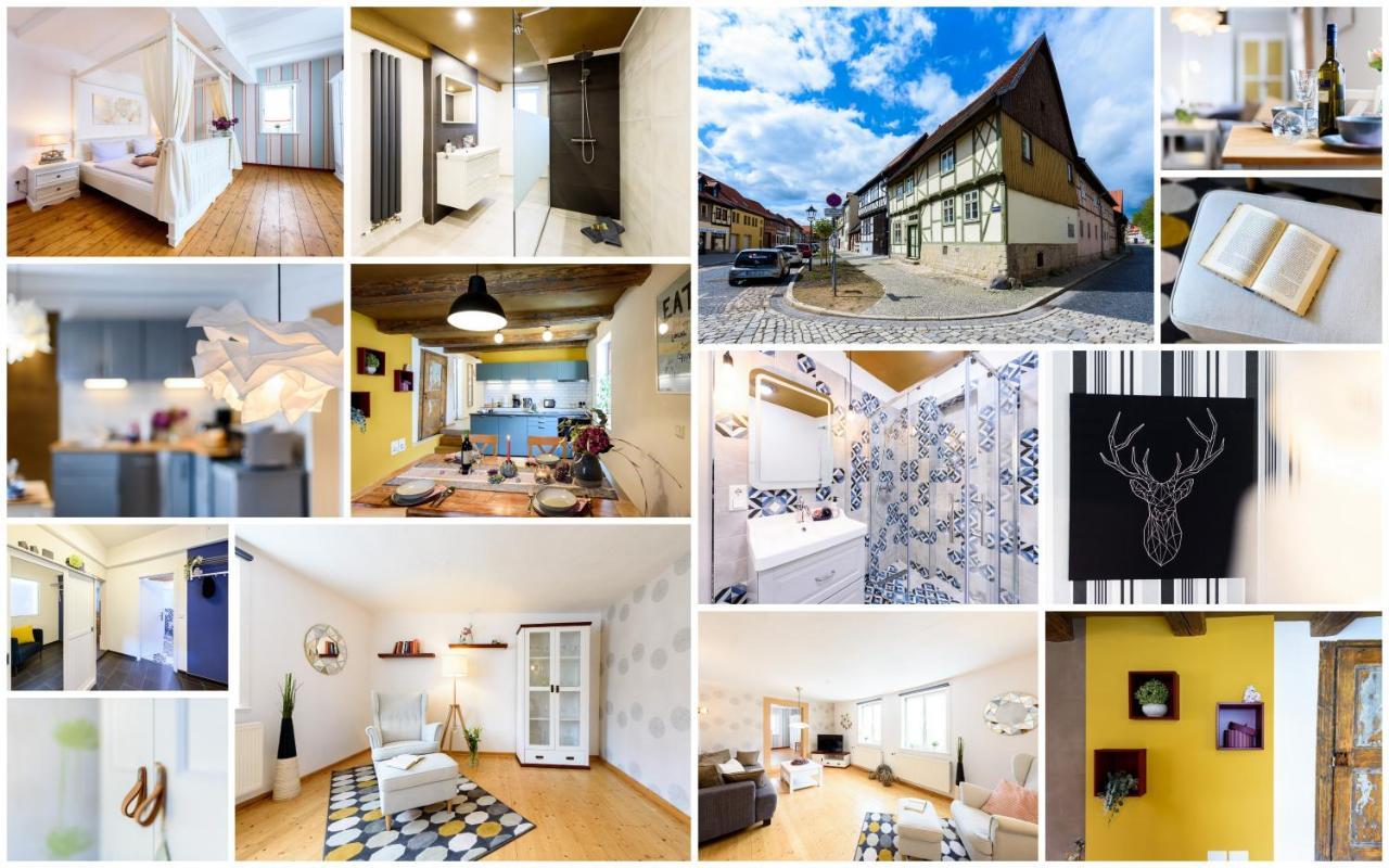 Ackerbuergerhof Ballstrasse 18 Quedlinburg Buitenkant foto