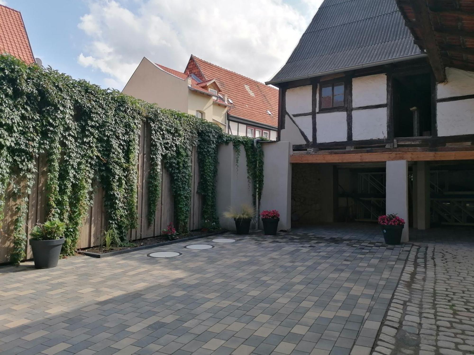 Ackerbuergerhof Ballstrasse 18 Quedlinburg Buitenkant foto