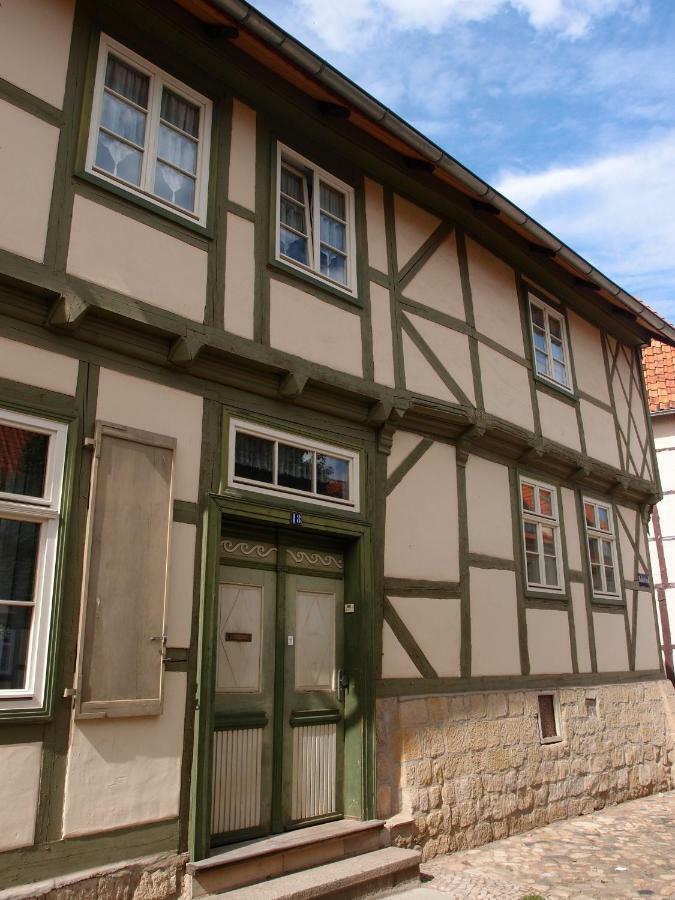Ackerbuergerhof Ballstrasse 18 Quedlinburg Buitenkant foto